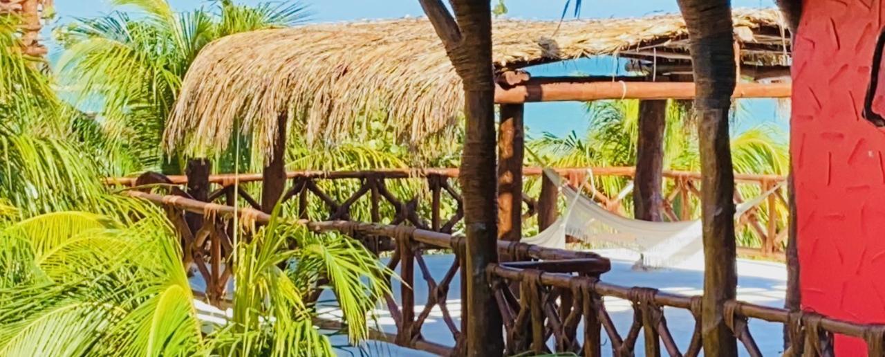 Palapas Del Sol Hotel Isla Holbox Buitenkant foto