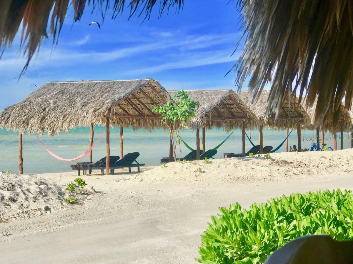 Palapas Del Sol Hotel Isla Holbox Buitenkant foto
