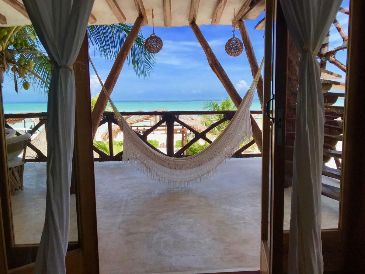 Palapas Del Sol Hotel Isla Holbox Buitenkant foto